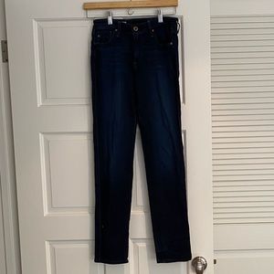 AG. The Prima mid rise cigarette 28R. Excellent condition.